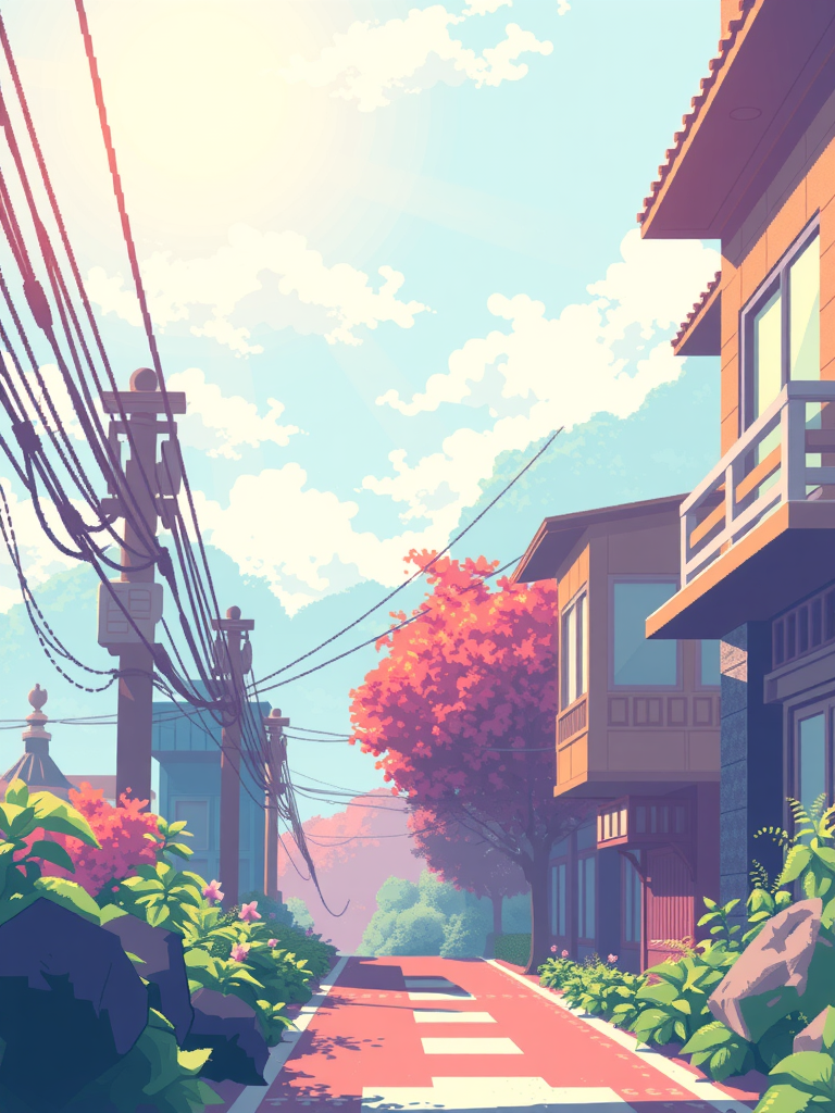 Two-Dimensional 2D Anime Image Customization Interface - Adjusting parameters and styles